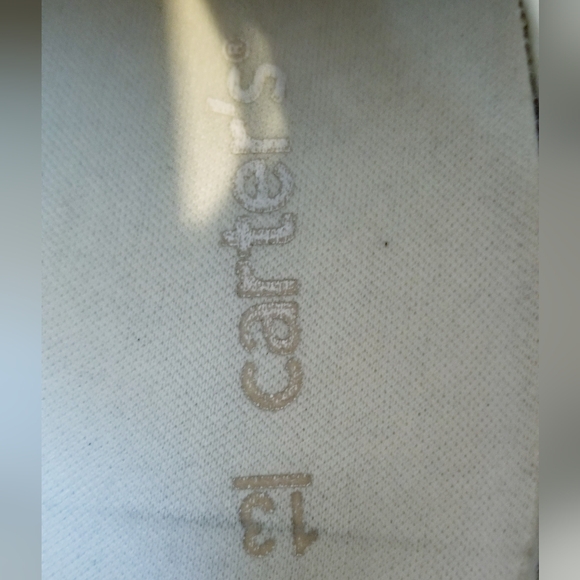 Carter's Gold Glittered Slip-On Sneakers - Picture 10 of 12